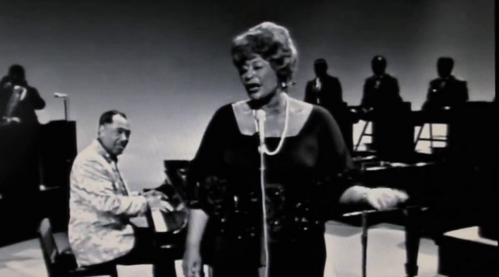 Ella Fitzgerald and Duke Ellington